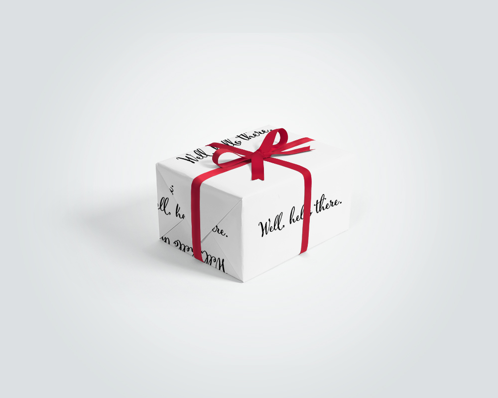 Carta da regalo online con solo testo personalizzato Papername